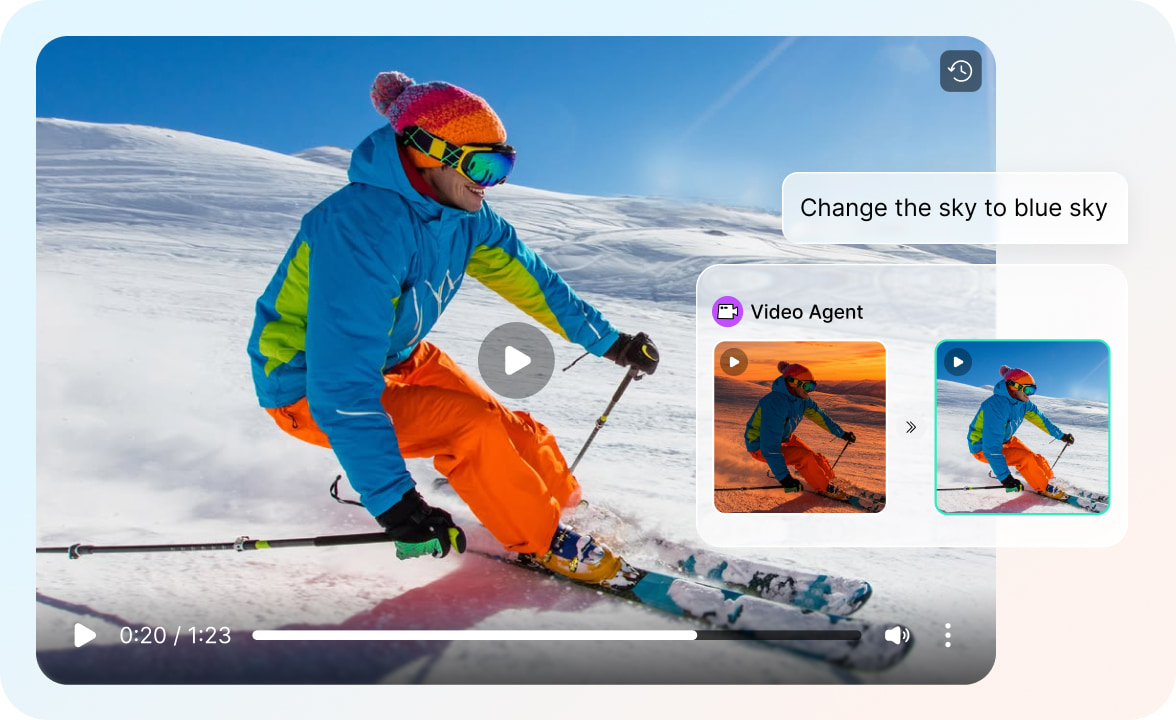 Editar por indicación, refinar por chat